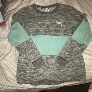 Grey Marl VS Pink Sweatshirt XS